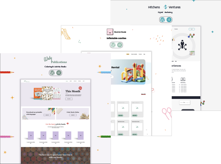 3 website templates
